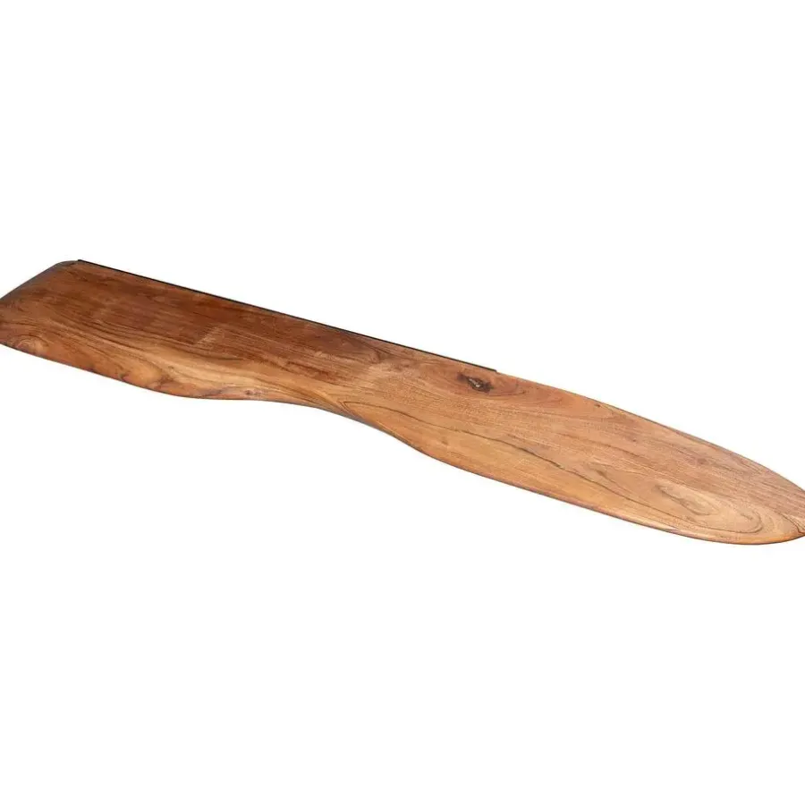 Wandrekken-Leen Bakker Wandplank Oranja 120 cm-massief acacia