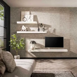 Emob Wandplank Solero 150 cm-marmer composiet