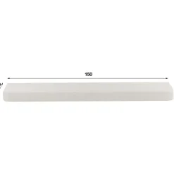 Emob Wandplank Solero 150 cm-marmer composiet