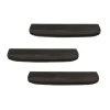 StarFurn Wandplank Zwart - Set van 3 - 60x20x15cm - Gusta