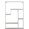 Wandrekken-Leen Bakker Wandrek Londen taupe metaal 55x35,8x10 cm