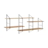 Wandrekken-Leen Bakker Wandrek Viki (dubbel) - lichtbruin - 79x25,5x191 cm