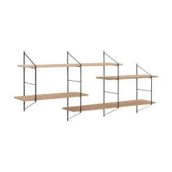 Wandrekken-Leen Bakker Wandrek Viki (dubbel) - lichtbruin - 79x25,5x191 cm