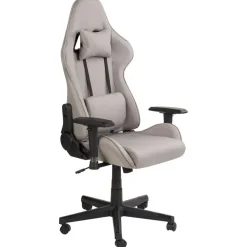 Beliani WARRIOR - Gamestoel - Beige - Polyester