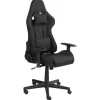 Beliani WARRIOR - Gamestoel - Zwart - Polyester