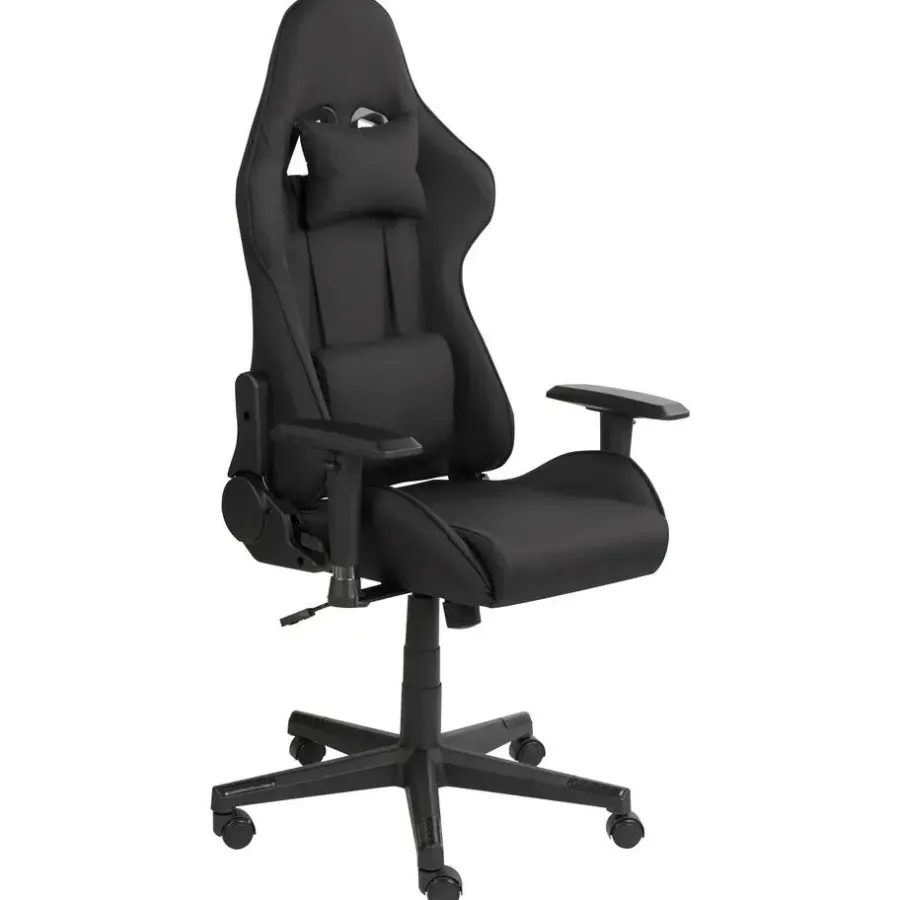 Beliani WARRIOR - Gamestoel - Zwart - Polyester