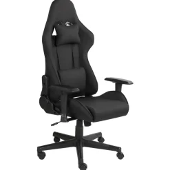 Beliani WARRIOR - Gamestoel - Zwart - Polyester