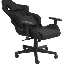 Beliani WARRIOR - Gamestoel - Zwart - Polyester