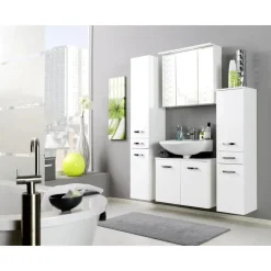 Badmeubelsets-Held Wastafelonderkast Bobbi 60cm 2 deuren - wit