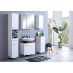 Held Wastafelonderkast Pares 60cm 2 lades - wit