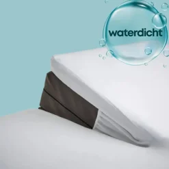 Zavelo Waterdichte Matrasbeschermer Splittopper Hoeslaken Badstof-Lits-jumeaux (180x...