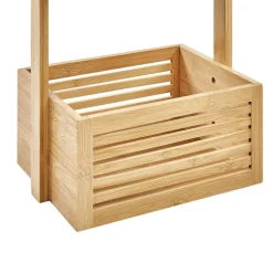 Hoge Kasten-Beliani WAVERLY - Badkamerkast - Lichthout - Bamboe