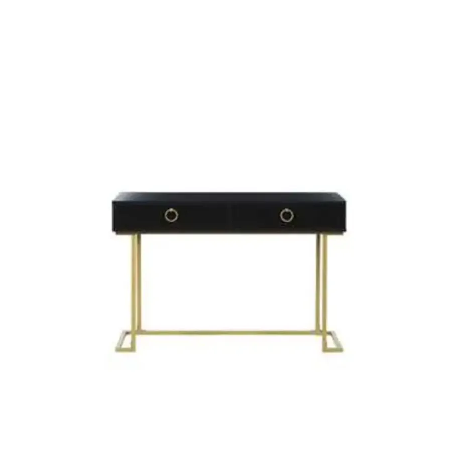 Kaptafels-Beliani WESTPORT - Kaptafel - Zwart - Metaal