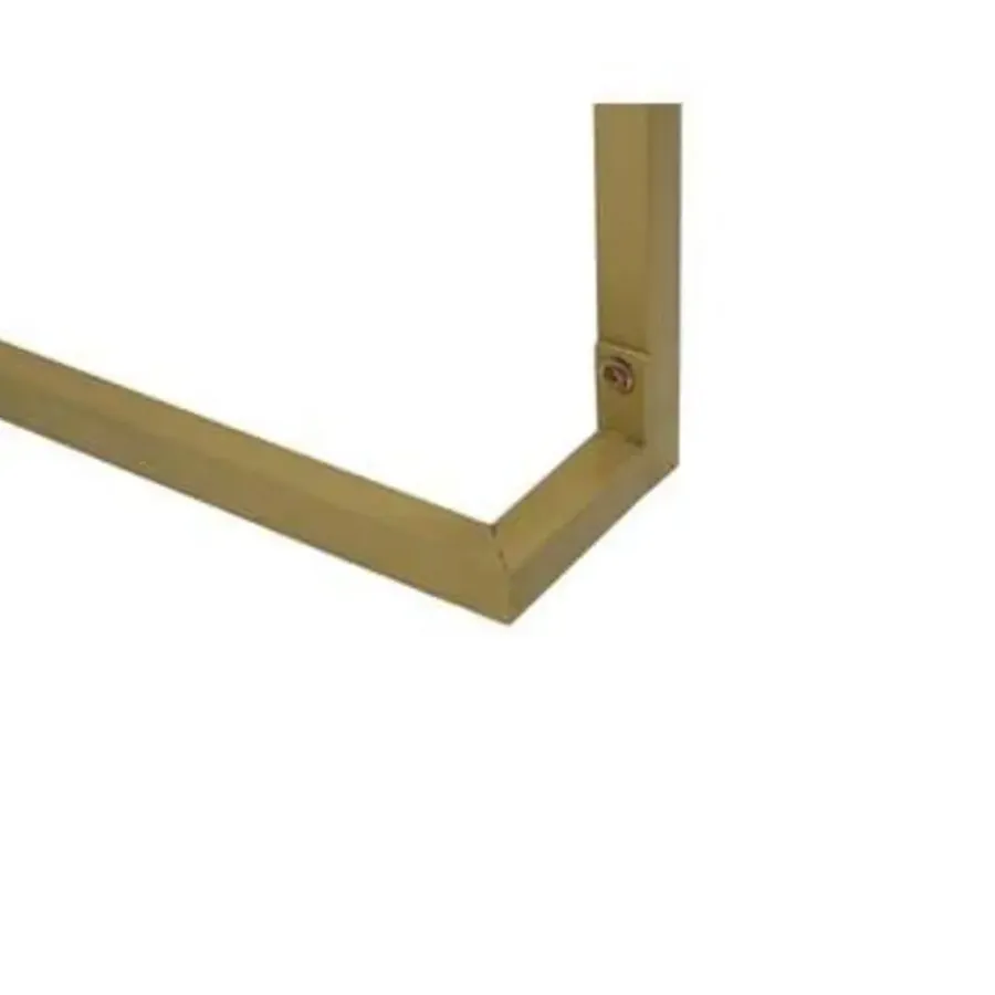 Kaptafels-Beliani WESTPORT - Kaptafel - Zwart - Metaal