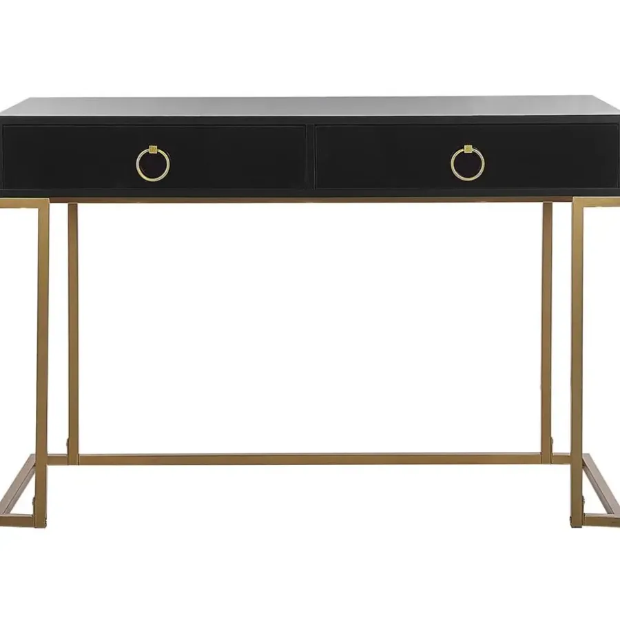Kaptafels-Beliani WESTPORT - Kaptafel - Zwart - Metaal