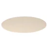 Placemats-Wicotex Placemats Uni - creme - rond 38 cm - Teflon coating