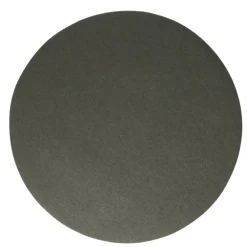 Placemats-Wicotex Placemats Uni - donker grijs - rond 38cm - Teflon coating
