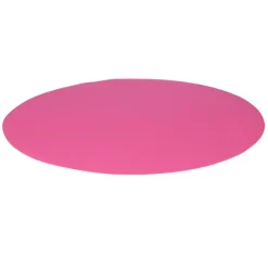 Placemats-Wicotex Placemats Uni - fuchsia roze - rond 38cm - Teflon coating