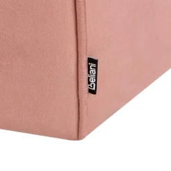 Leen Bakker WISHEK - Poef - Roze - Fluweel