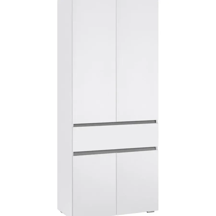 Loft24 Wisla - Badkamerkast met 2+2 deuren en 1 lade in wit