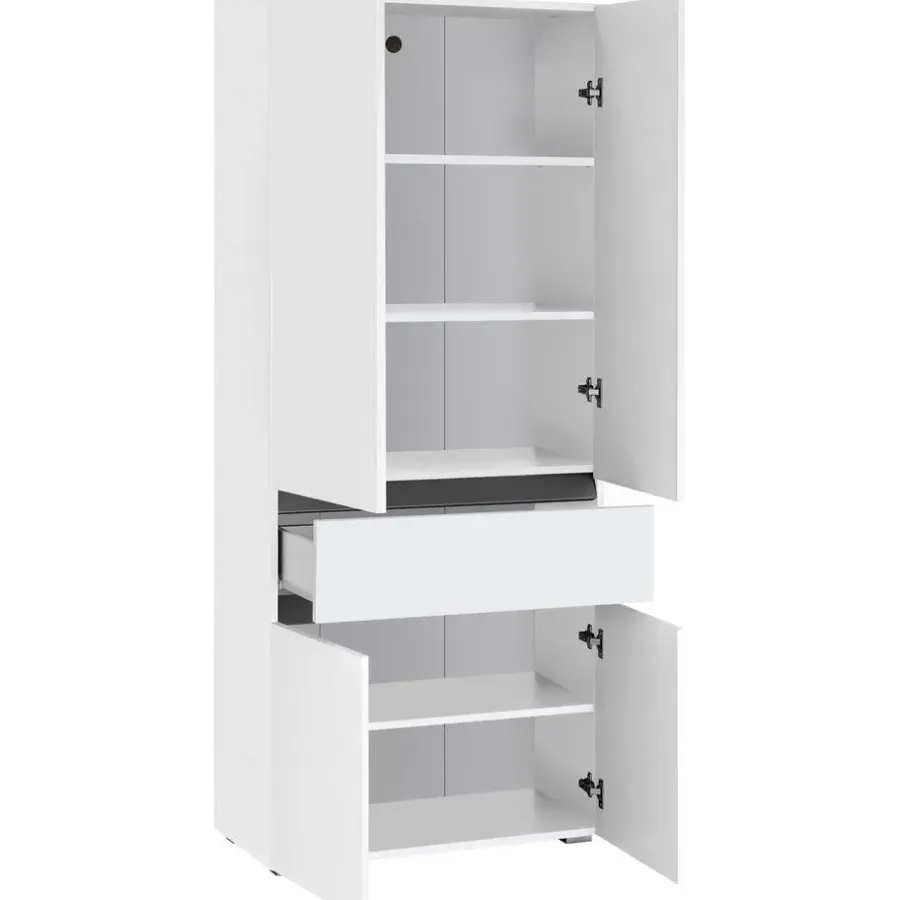 Loft24 Wisla - Badkamerkast met 2+2 deuren en 1 lade in wit
