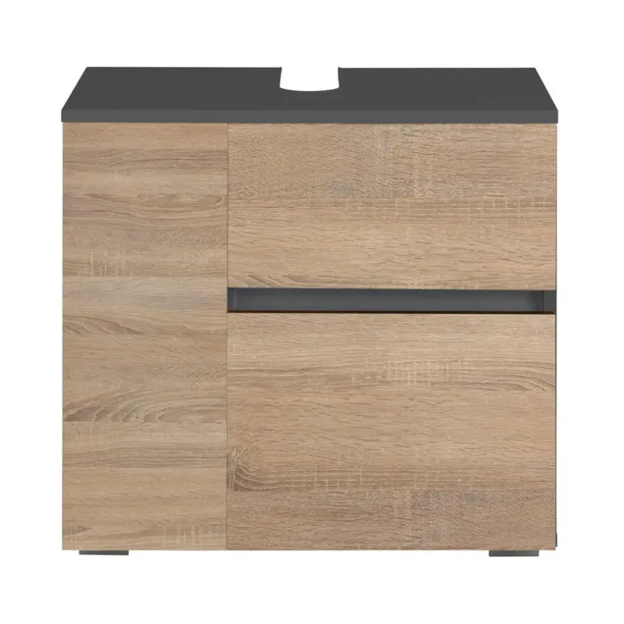 Loft24 Wisla - Badmeubel 60 cm 1-lade, 1 klep, 1 deur spaanplaat