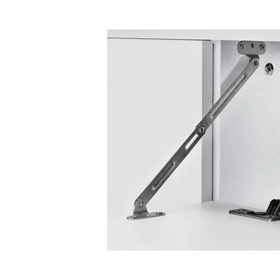 Loft24 Wisla - Badmeubel 80 cm 1-lade, 1 klep, 1 deur wit spaanplaat