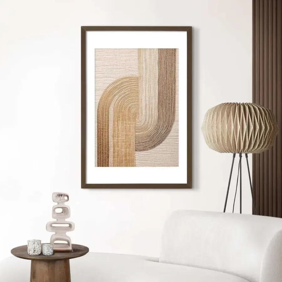 Reinders Wissellijst hout Poster 61x91,5 of 50x70 Walnoot - 61 x 91,5