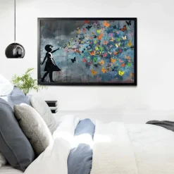 Fotolijsten-Reinders Wissellijst hout Poster 61x91,5 of 50x70 Zwart - 61 x 91,5