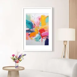 Reinders Wissellijst hout Poster 61x91,5 of 50x70 Wit - 61 x 91,5 - Wit