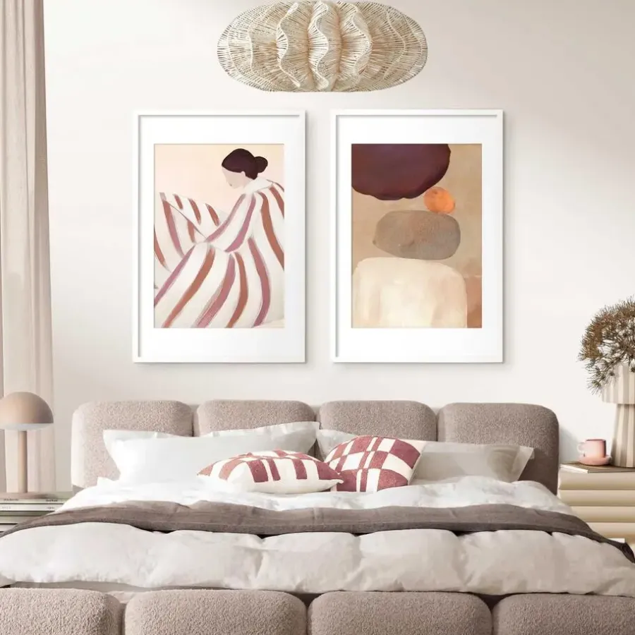 Reinders Wissellijst hout Poster 61x91,5 of 50x70 Wit - 61 x 91,5 - Wit