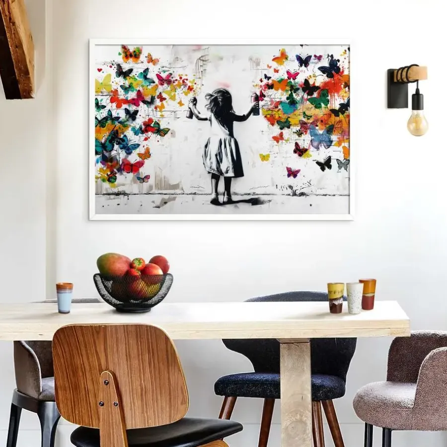 Reinders Wissellijst hout Poster 61x91,5 of 50x70 Wit - 61 x 91,5 - Wit
