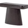 Sidetables-WOOOD Amco Sidetable - Mango Hout - Zwart - 76x120x40