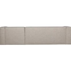 WOOOD Bean Hoekbank Incl. Kussens Rechts - Melange - Grijs - 73x305x96