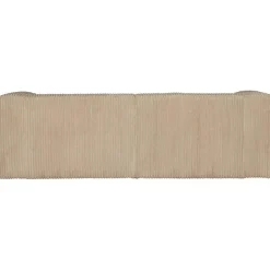 WOOOD Bean 3,5-Zits Bank - Ribstof - Travertin - 73x242x96