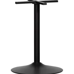 Tafelpoten-WOOOD Bistro Ronde Buisvoet - Metaal - Zwart - 72x54x54