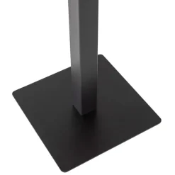 Tafelpoten-WOOOD Bistro Vierkante Bartafel Poot - Metaal - Zwart- 105x50x50