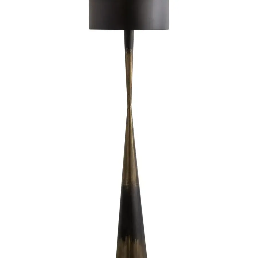 Staande Lampen-WOOOD Blackout Too Staande Lamp - Zwart - 151x45x45