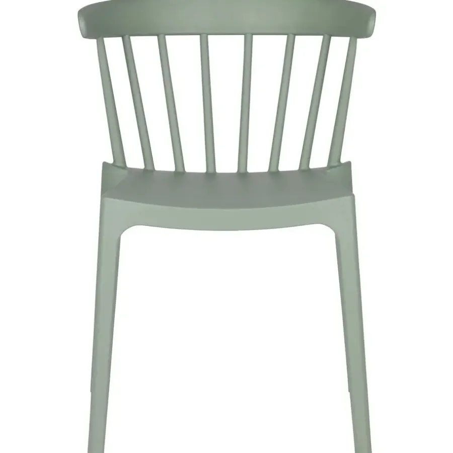 WOOOD Bliss Tuinstoelen - Kunststof - Jadegroen - Set van 4