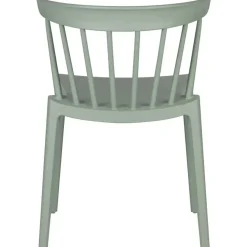 WOOOD Bliss Tuinstoelen - Kunststof - Jadegroen - Set van 4