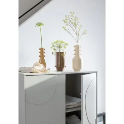 Wandkasten-WOOOD Cadiz Opbergkast - Grenen - Mist - 135x85x40
