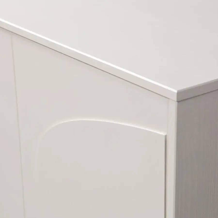 Wandkasten-WOOOD Cadiz Opbergkast - Grenen - Mist - 135x85x40