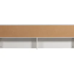 1-Persoons Bedden-WOOOD Carter Bed - Grenenhout - Wit - 90x200
