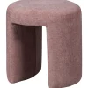 Krukjes-WOOOD Charlie Kruk - Chenille - Blush - 47x45x45