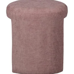 Krukjes-WOOOD Charlie Kruk - Chenille - Blush - 47x45x45