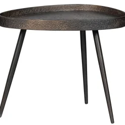 Bijzettafels-WOOOD Crude Bijzettafels - Zink - Antique Bronze - 39x71x52
