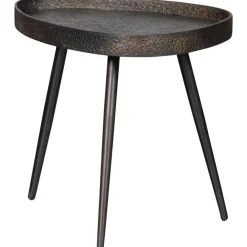 Bijzettafels-WOOOD Crude Bijzettafels - Zink - Antique Bronze - 39x71x52