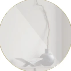 WOOOD Doutzen Spiegel - Metaal - Goud - 80x80x5