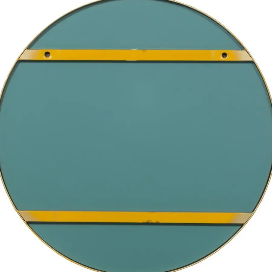 WOOOD Doutzen Spiegel - Metaal - Goud - 80x80x5