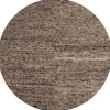 WOOOD Efia Vloerkleed Rond - Wol - Bruin Melange - Ø200 cm